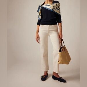 MOTHER denim Cream Puffs Rambler Ankle Jeans